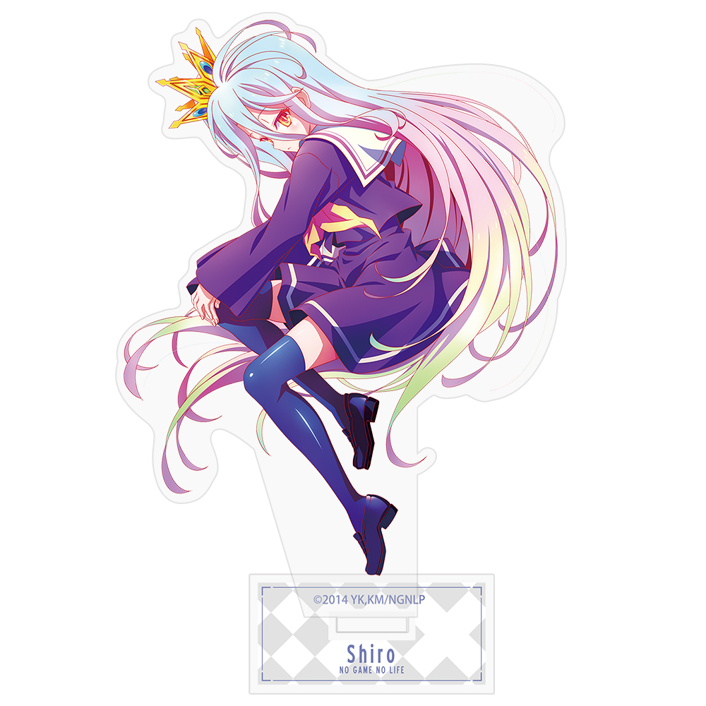 描き下ろし「白」 アクリルスタンド [ノーゲーム・ノーライフ] | 二