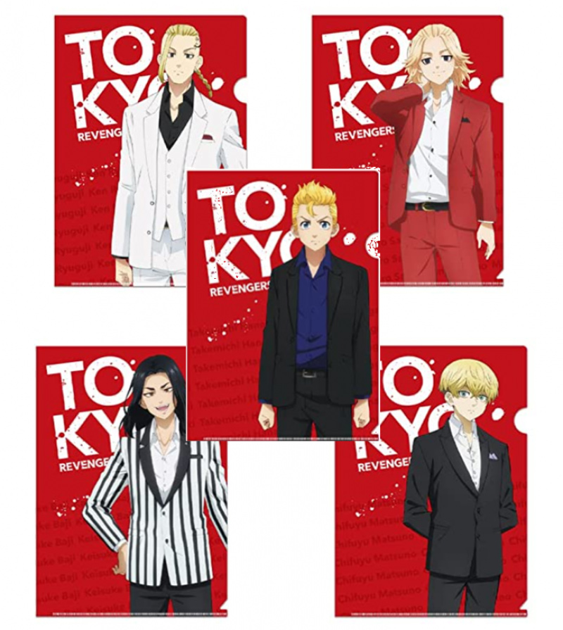 東京卍リベンジャーズ クリアファイルセット [TVアニメ『東京