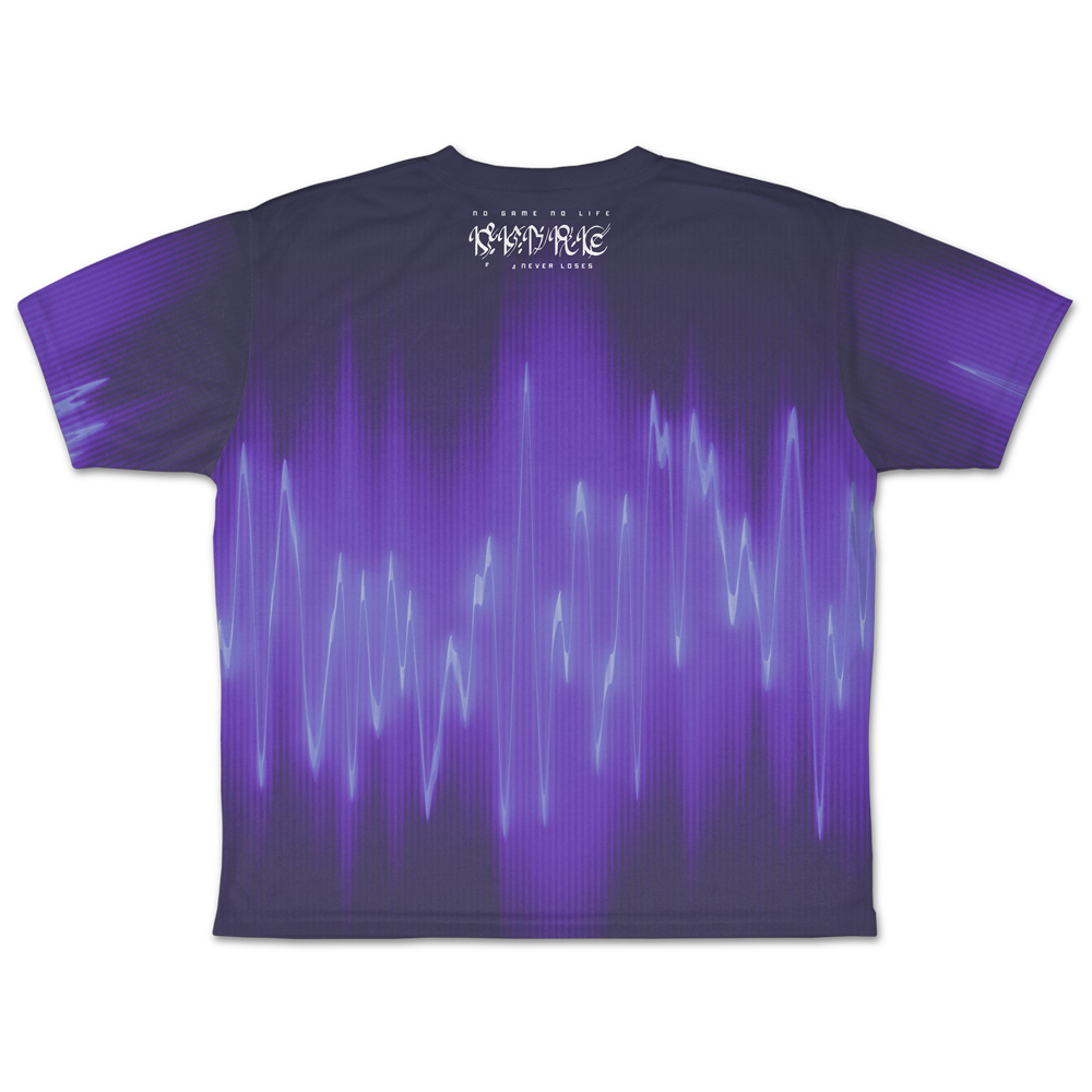 白」 両面フルグラフィックTシャツ Ver.4.0 WAVE [ノーゲーム・ノー