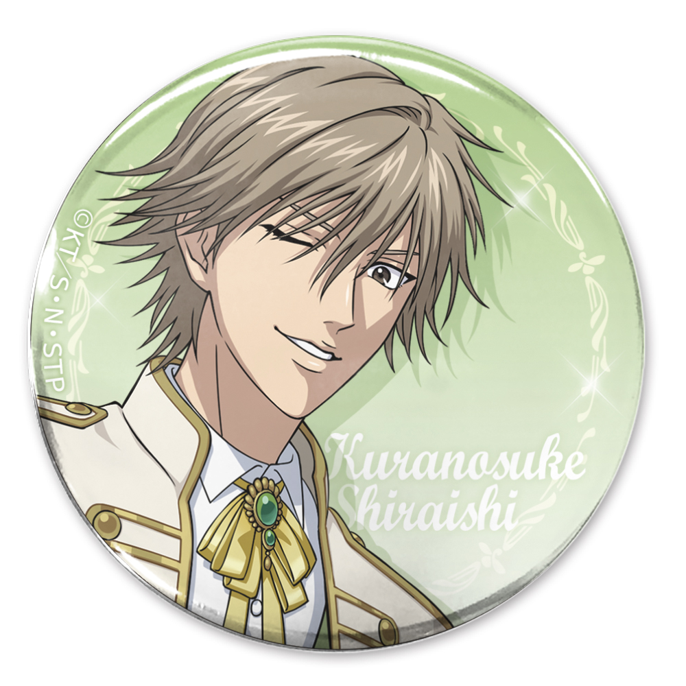 描き下ろし 跡部景吾 缶バッジ [新テニスの王子様] | キャラクター公式