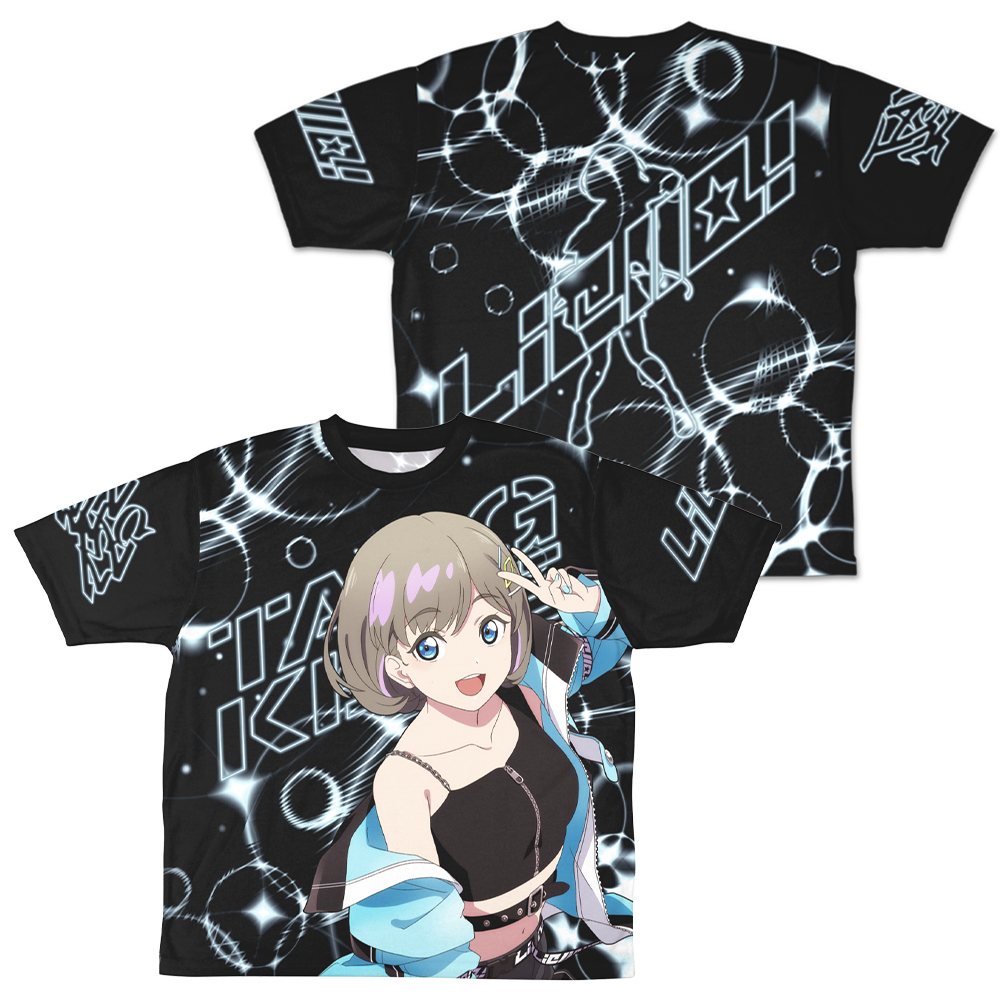 描き下ろし 鬼塚 夏美 両面フルグラフィックTシャツ [ラブライブ