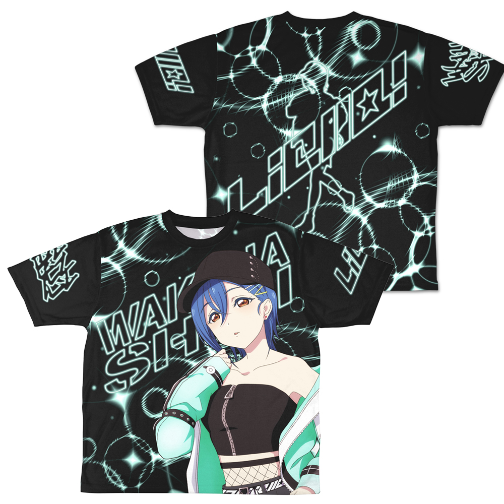 描き下ろし 桜小路 きな子 両面フルグラフィックTシャツ [ラブライブ