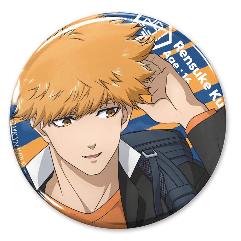 描き下ろし 國神錬介 缶バッジ [TVアニメ『ブルーロック