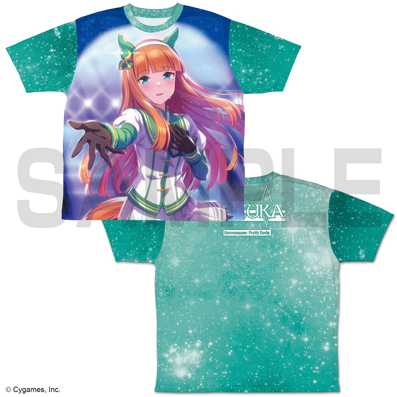 サイレンススズカ 両面フルグラフィックTシャツ [ウマ娘 プリティー