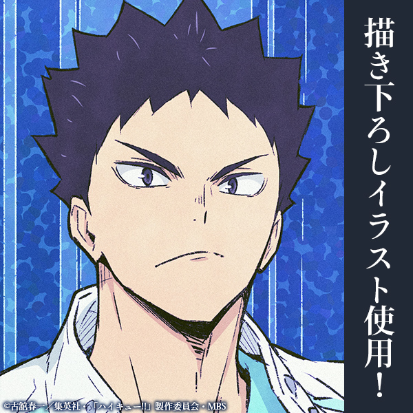 描き下ろし 岩泉一 アクリルアートスタンド 飛翔Ver. [ハイキュー