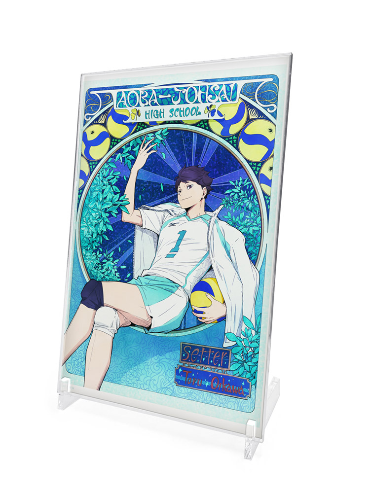 描き下ろし 岩泉一 アクリルアートスタンド 飛翔Ver. [ハイキュー
