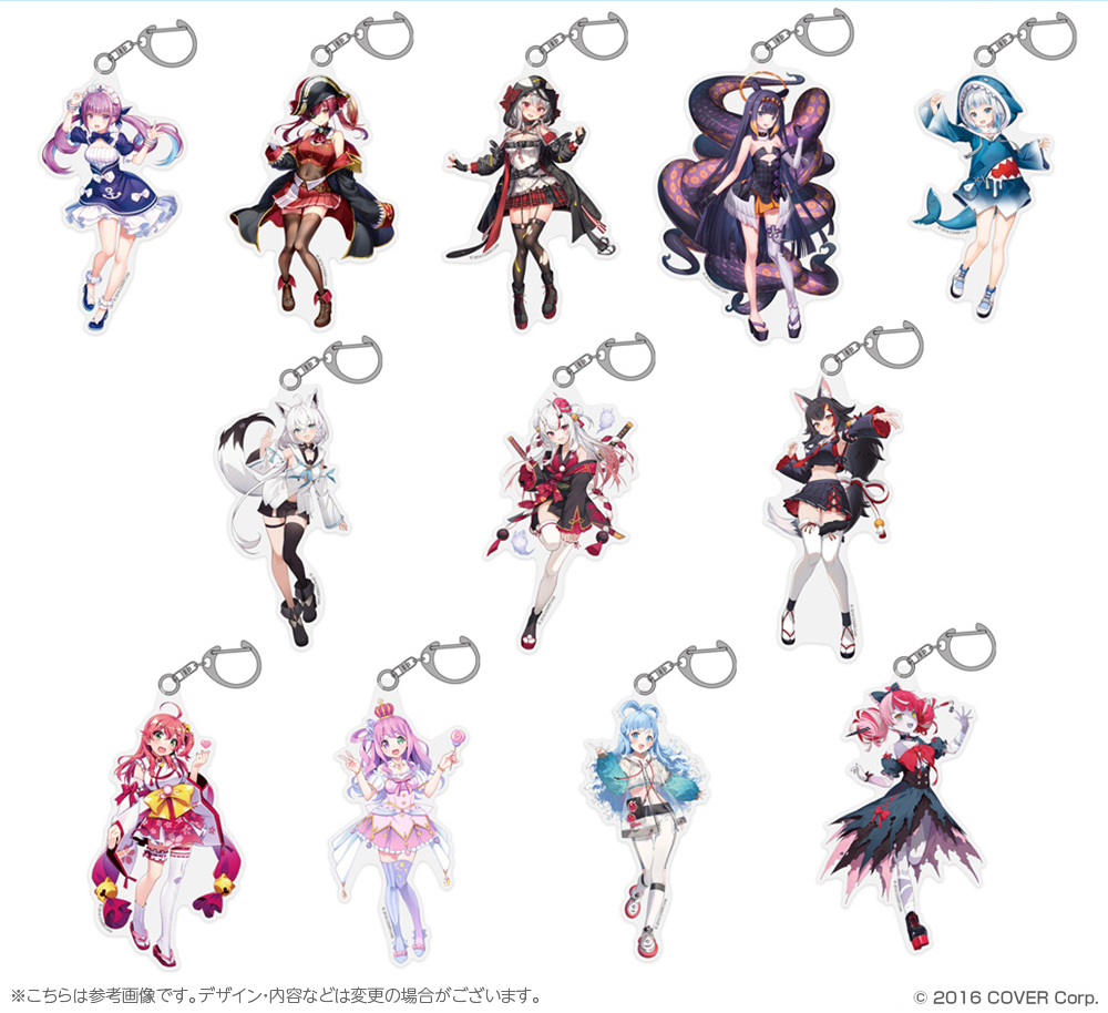 ホロライブ神田祭 アクリルキーホルダー 沙花叉クロヱ [ホロライブ