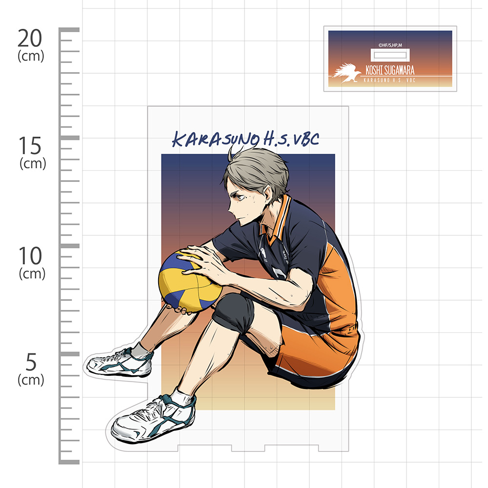 菅原孝支 アクリルスタンド（大） 勝利への闘志Ver. [ハイキュー
