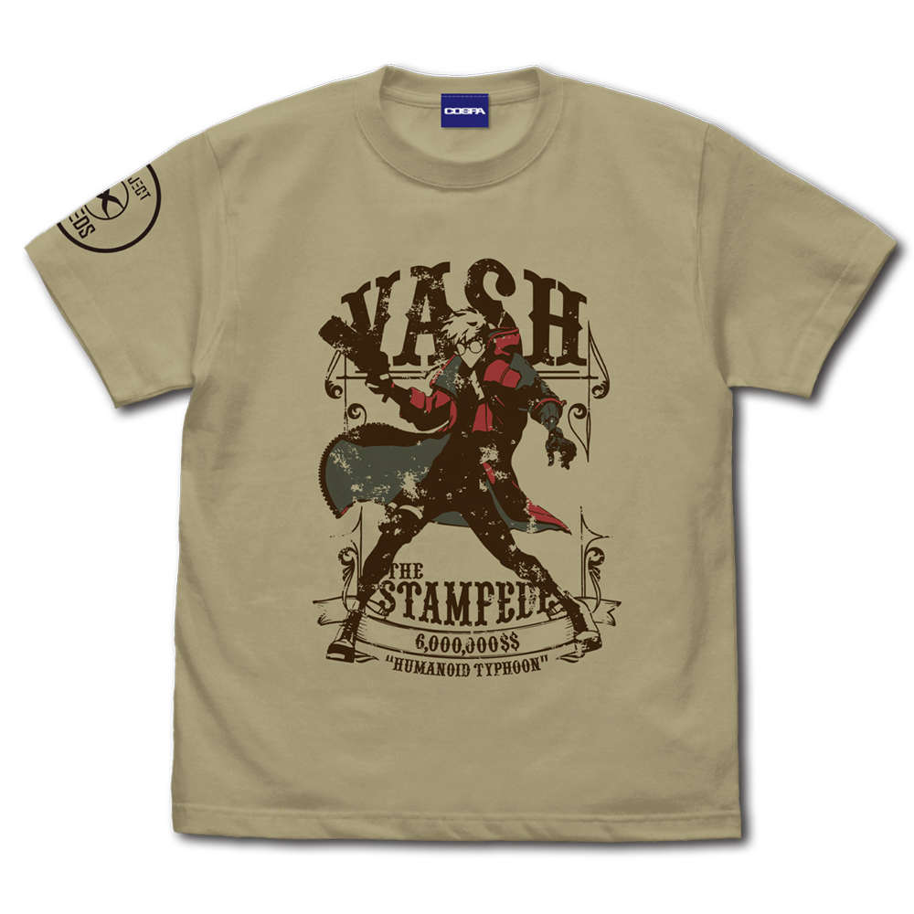 ヴァッシュ・ザ・スタンピード Tシャツ [TRIGUN STAMPEDE
