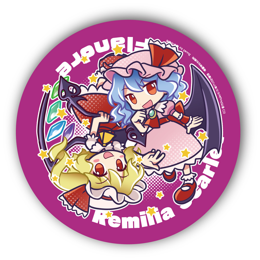東方Project例大祭ビッグ缶バッジ レミフラ [東方Project] | 東方