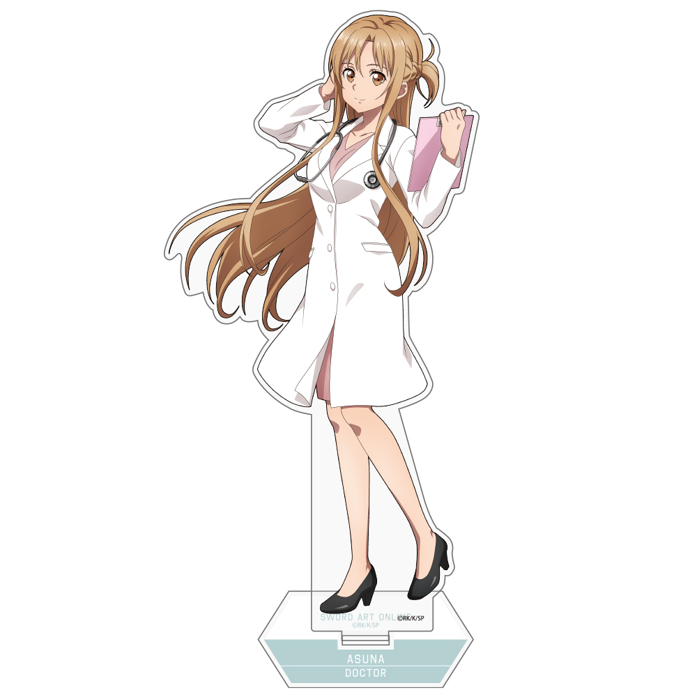 描き下ろし アスナの職業体験 アクリルスタンド（大） ドクターVer