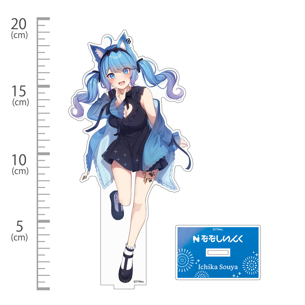 宗谷いちか アクリルフィギュア 夏祭りアンバサダーver. [ななしいんく