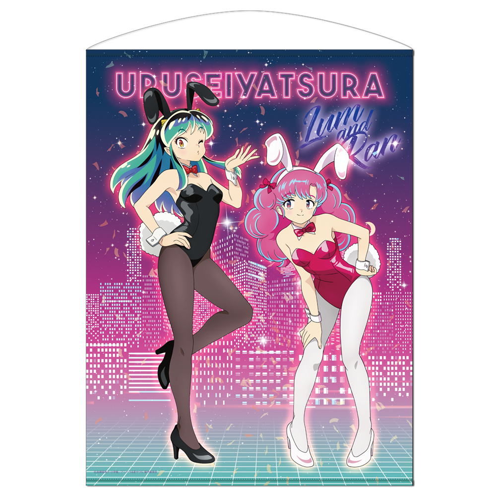 TVアニメ『うる星やつら』描き下ろし ラム＆ラン 100cmタペストリー