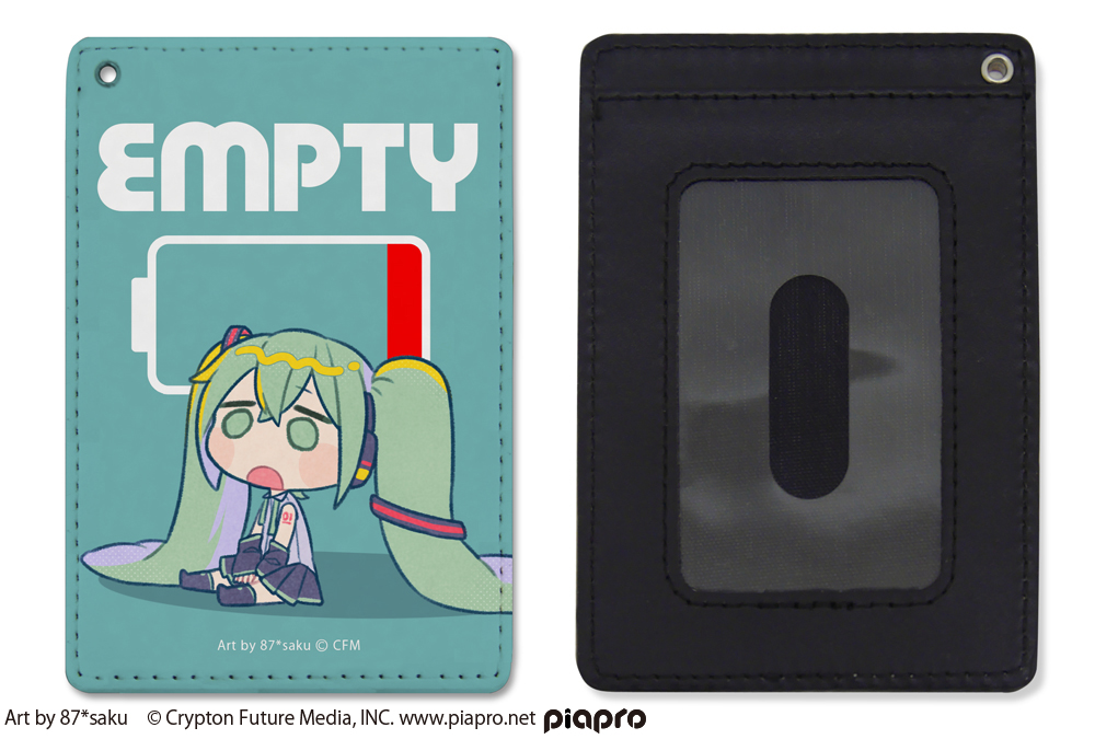 初音ミク フルカラーパスケース 87*saku Ver. [初音ミク