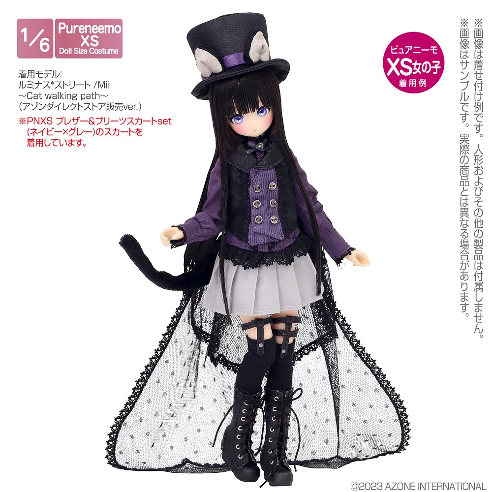 1/6サイズドール用】NXS チェシャ猫set～Alice's TeaParty