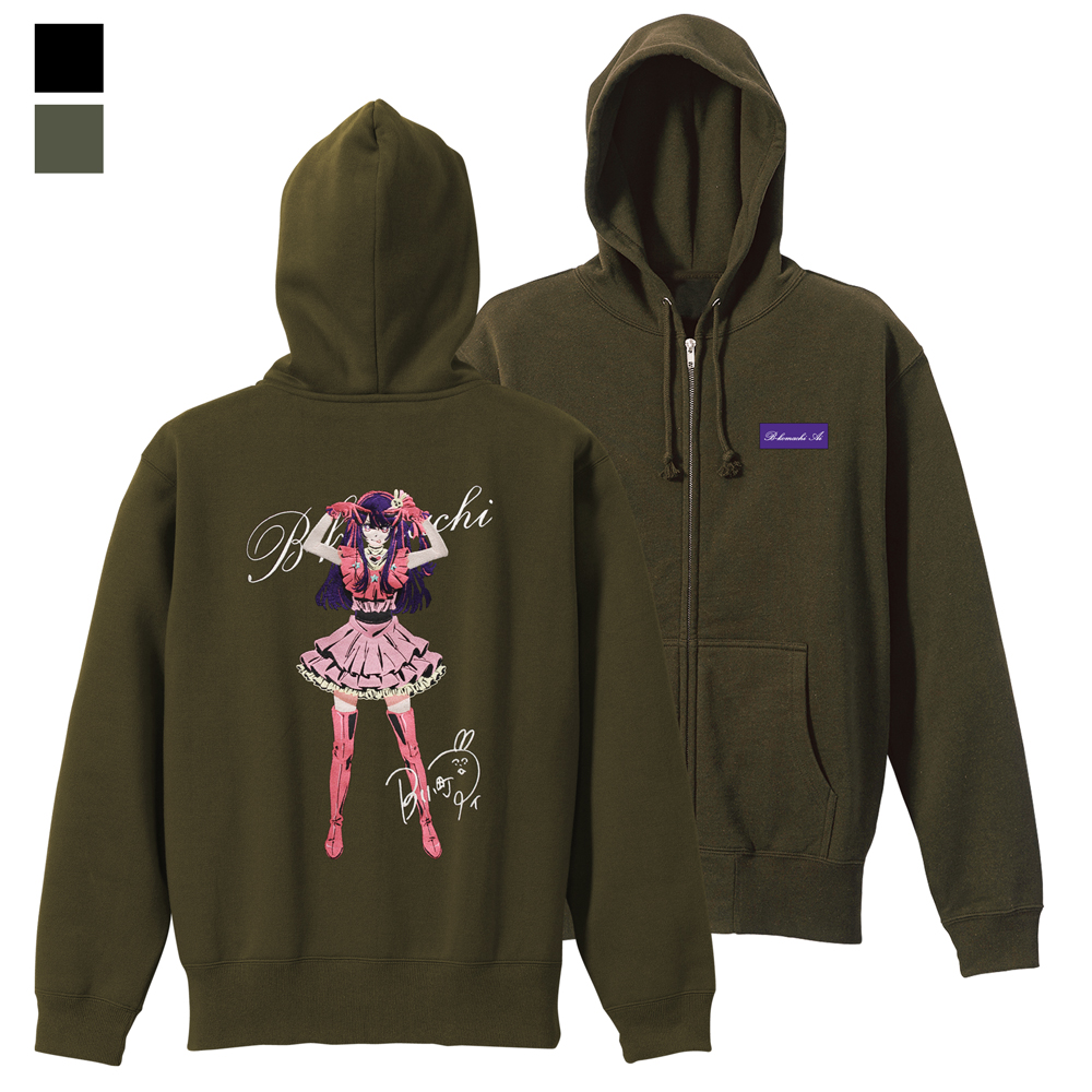 ☆限定☆【推しの子】 アイ 刺繍ジップパーカー [【推しの子