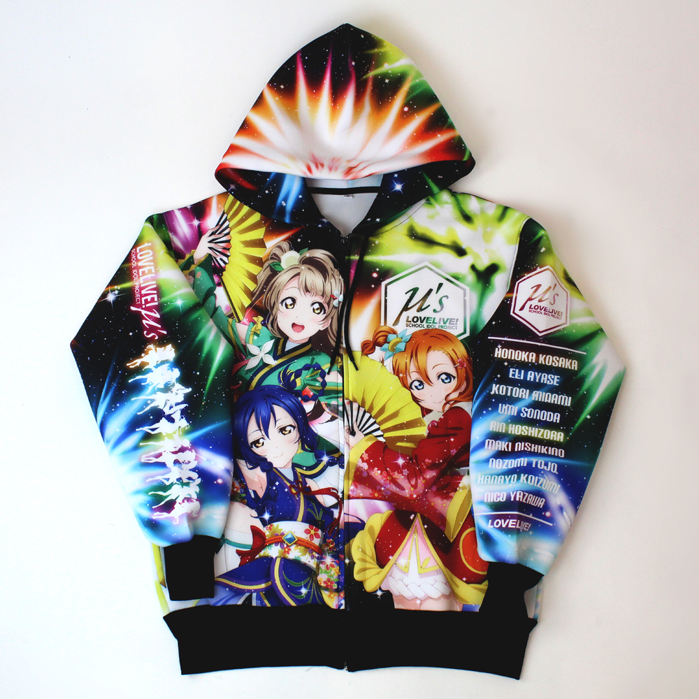 ☆限定☆μ's フルグラフィックジップパーカー [ラブライブ！] | 二