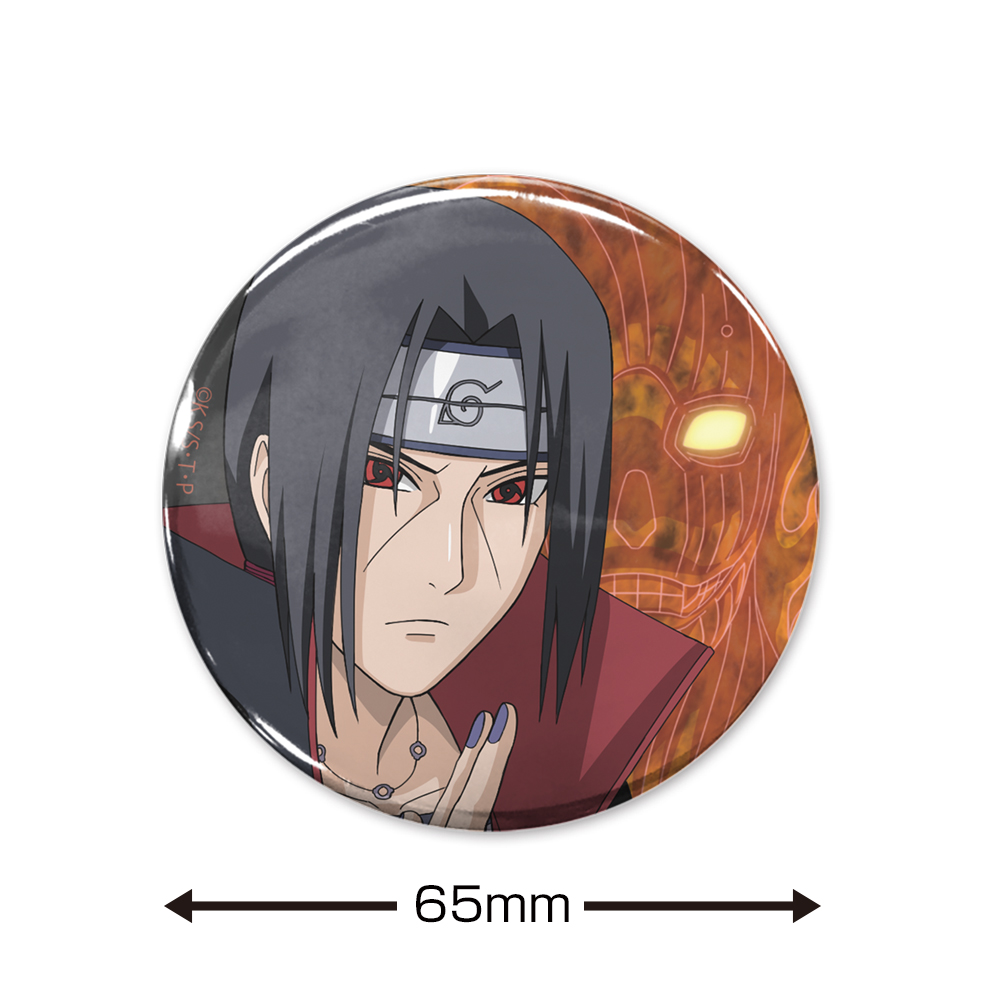 描き下ろし うちはイタチ 65mm缶バッジ [NARUTO-ナルト- 疾風伝