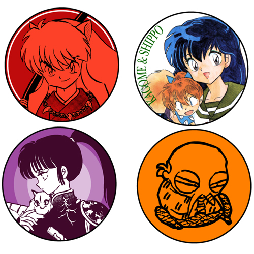 犬夜叉缶バッチセット [犬夜叉] | キャラクター公式グッズ＆アパレル