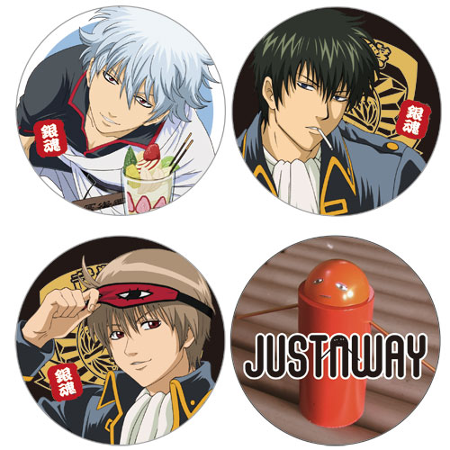 銀魂缶バッチセット [銀魂] | キャラクター公式グッズ＆アパレル製作