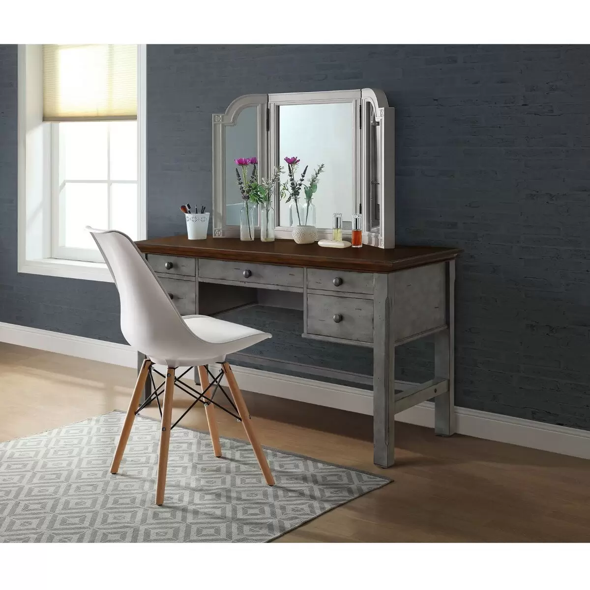 Bayside Furnishings アクセントチェアー 2脚セット ホワイト | Costco