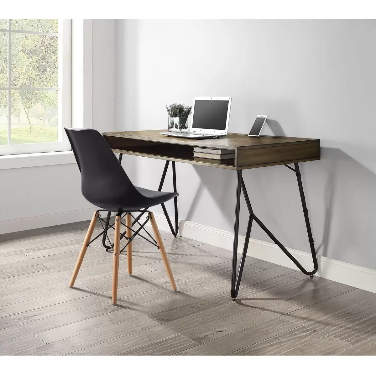 Bayside Furnishings アクセントチェアー 2脚セット ブラック | Costco