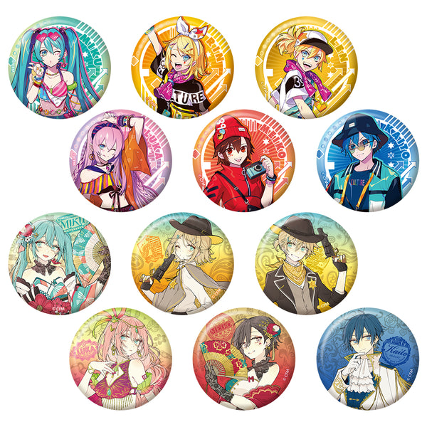 39Culture】トレーディング大き目メタリック缶バッジ