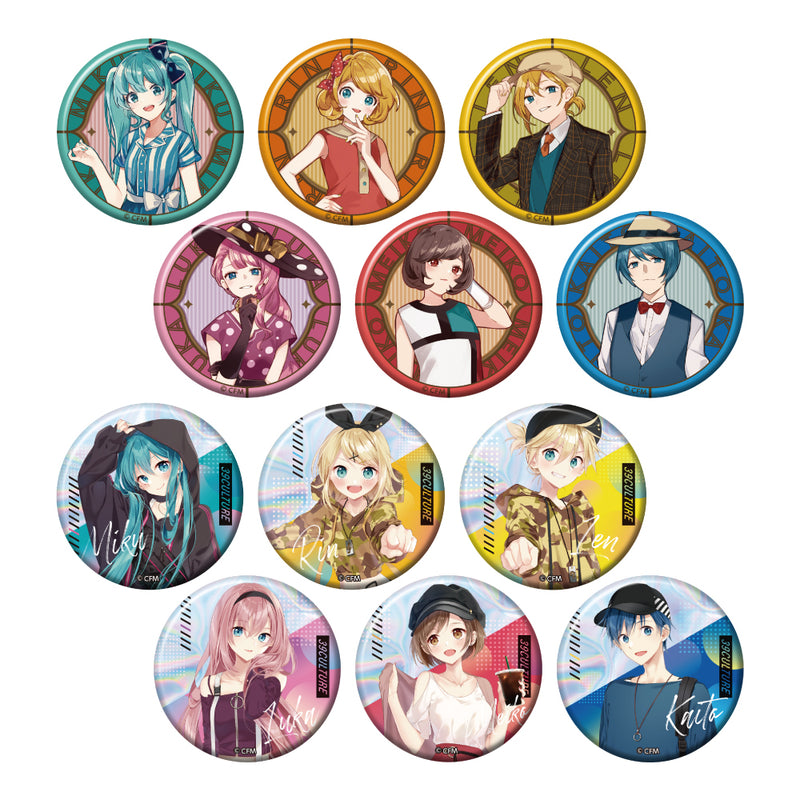 39Culture2021 トレーディング大き目メタリック缶バッジ