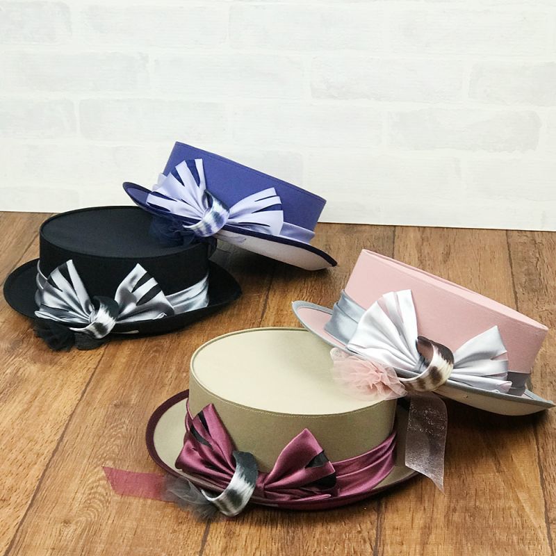 ☆フォーマルとハットがお洒落なシマシマ猫ちゃんピアス☆B 【公式通販】