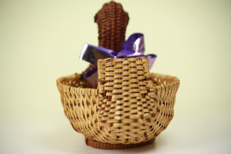 北欧 籐の鳥/かご 小物入れ W-588 北欧雑貨と食器通販のcoco varie