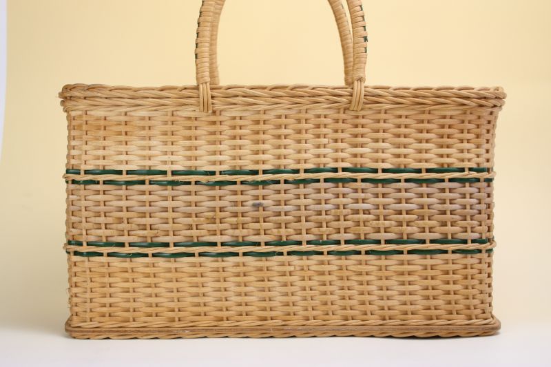 北欧網かご 買い物バスケット/北欧雑貨coco varie