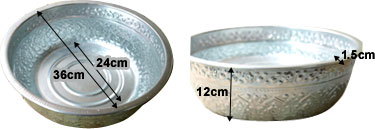 フットバスボウル(アルミ) 通販｜《公式》アジアン・バリ雑貨専門店