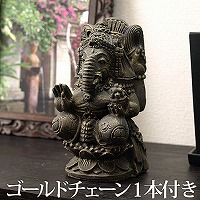 ガネーシャ(アンティークゴールド)の置物 通販｜《公式》アジアン