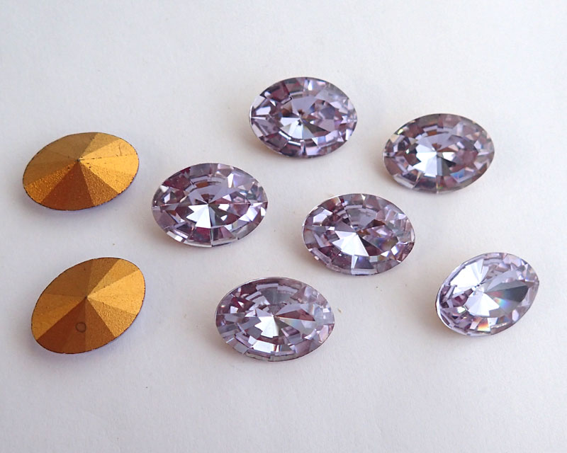 ヴィンテージ/スワロフスキー/#4106/アレキサンドライト/18×13mm(1個