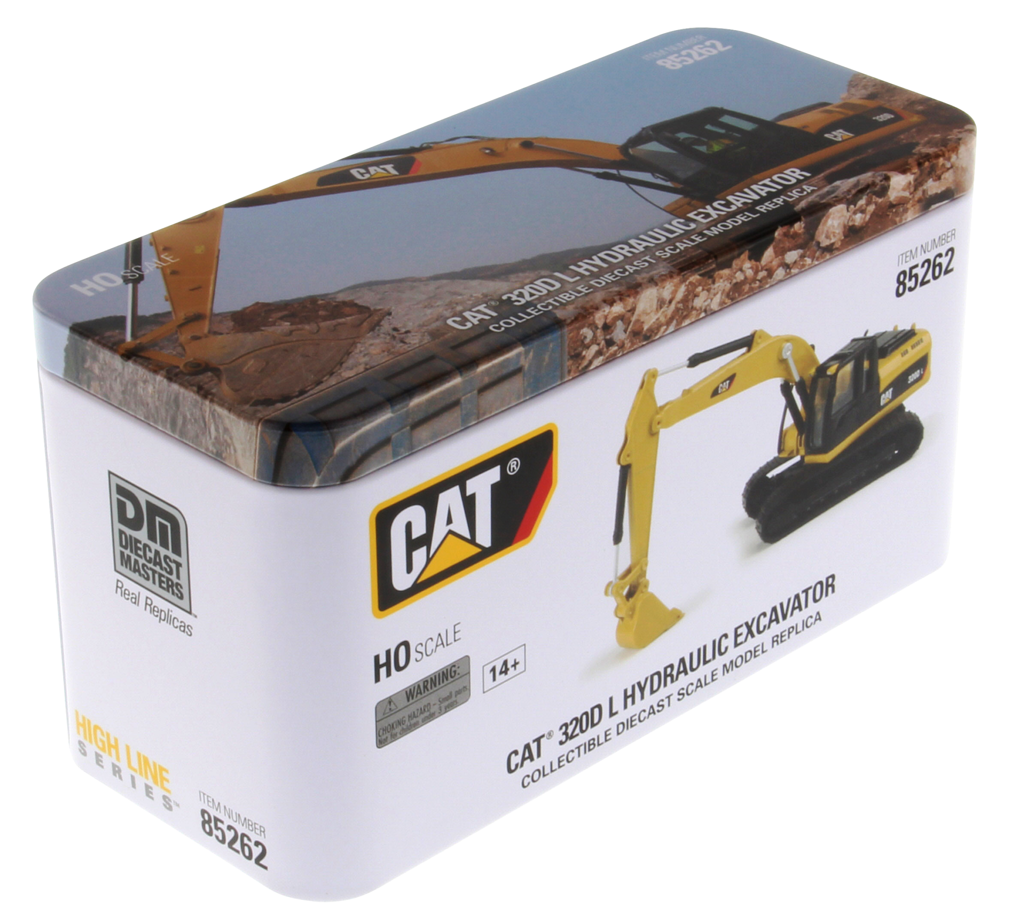 Cat Diecast 320D L Hydraulic Excavator 85262 1:87 Scale - Cat