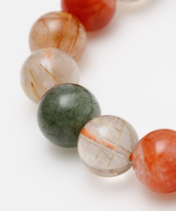 ミックスルチルクォーツ 10mm(ﾌﾞﾗｼﾞﾙ): 『岩座(いわくら)』公式通販