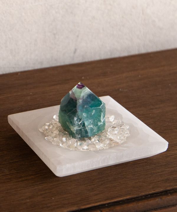 セレナイト浄化四角皿(ﾓﾛｯｺ): 『岩座(いわくら)』公式通販