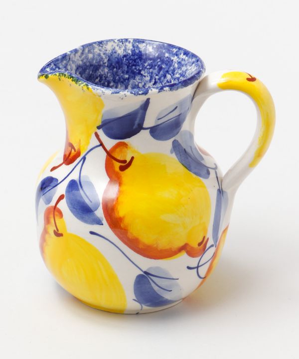 Fromスペイン】JUG（ARTESANIA LEON -レオン-）(COLORFUL FLOWER