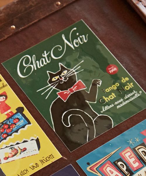 レトロパケステッカー(GREEN): 『欧州航路』