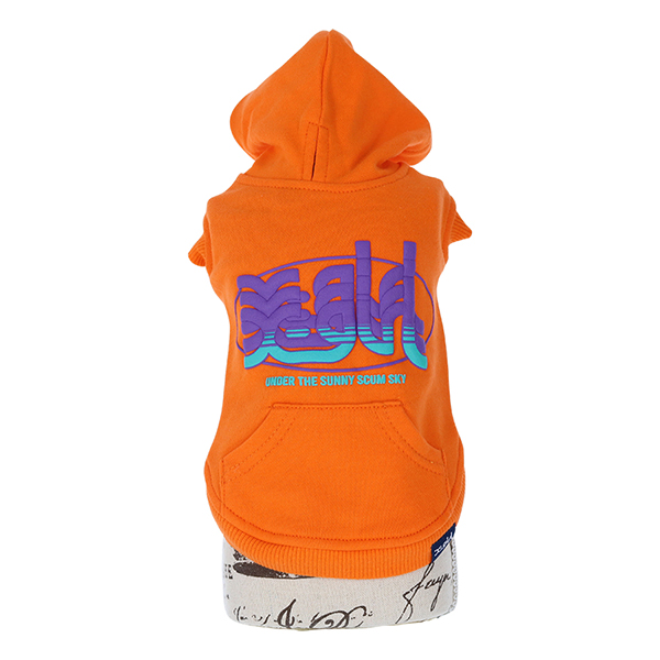 X-girl（エックスガール）ホライゾンミルズロゴフーディー | 犬服