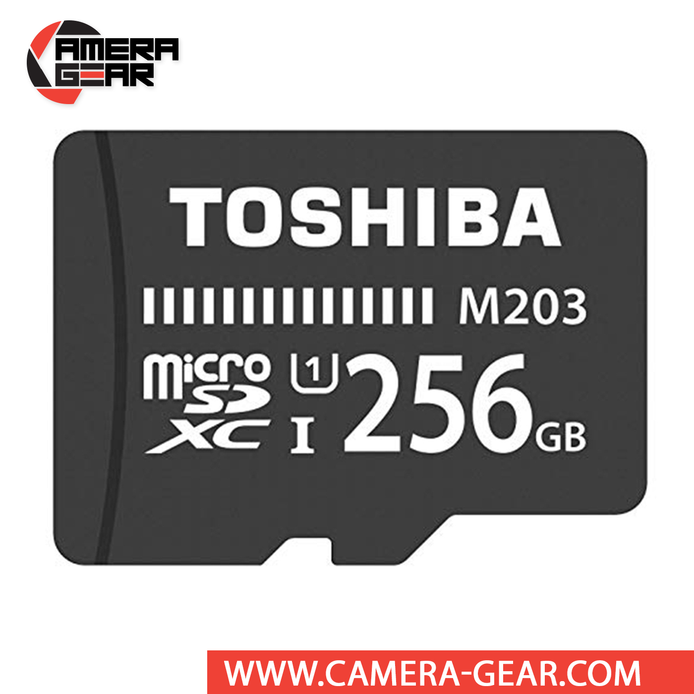 Toshiba 256GB M203 UHS-I microSDXC Memory Card - Camera Gear