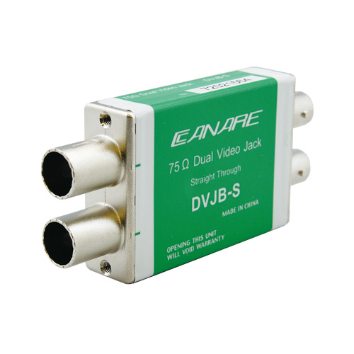 二連ビデオジャック | パッチ盤・コネクタパネル | カナレ電気