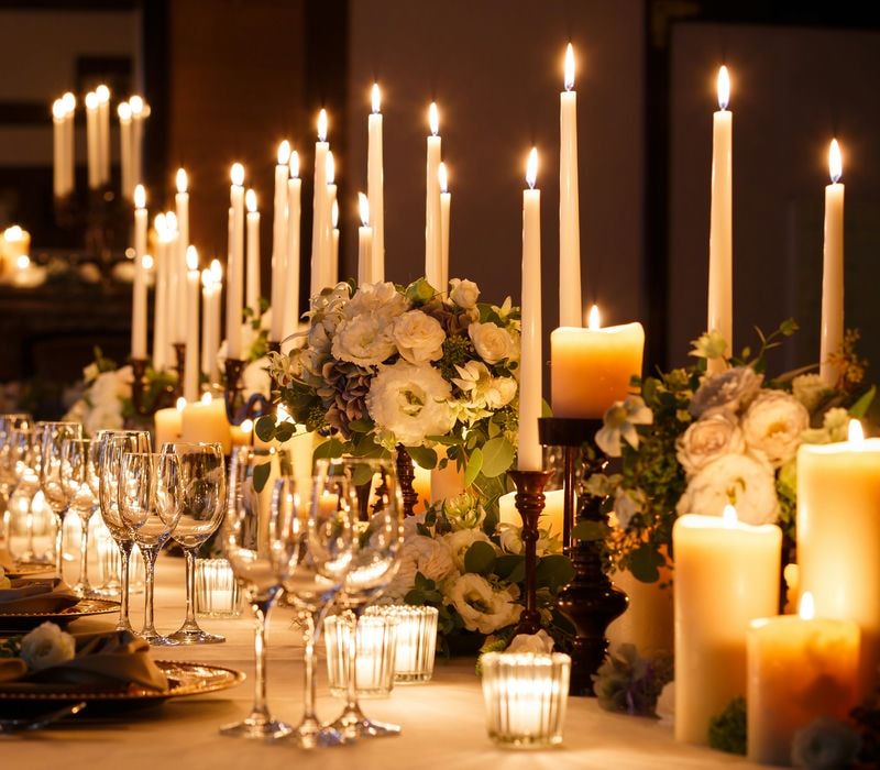 キャンドルスタンド「シャルム」M（ゴールド） | キャンドルワールド