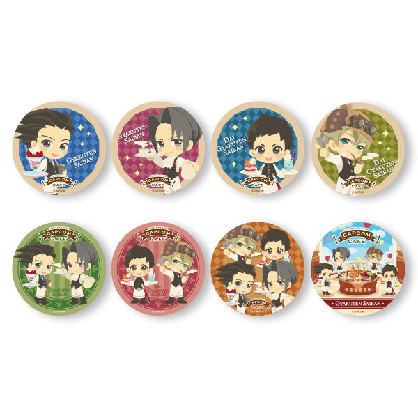 カプコンカフェ×「逆転裁判」の限定グッズを公開！！｜株式会社