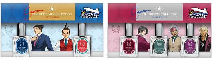 カプコンストアにて、「大逆転裁判」の香水を7月22日（金）より新発売