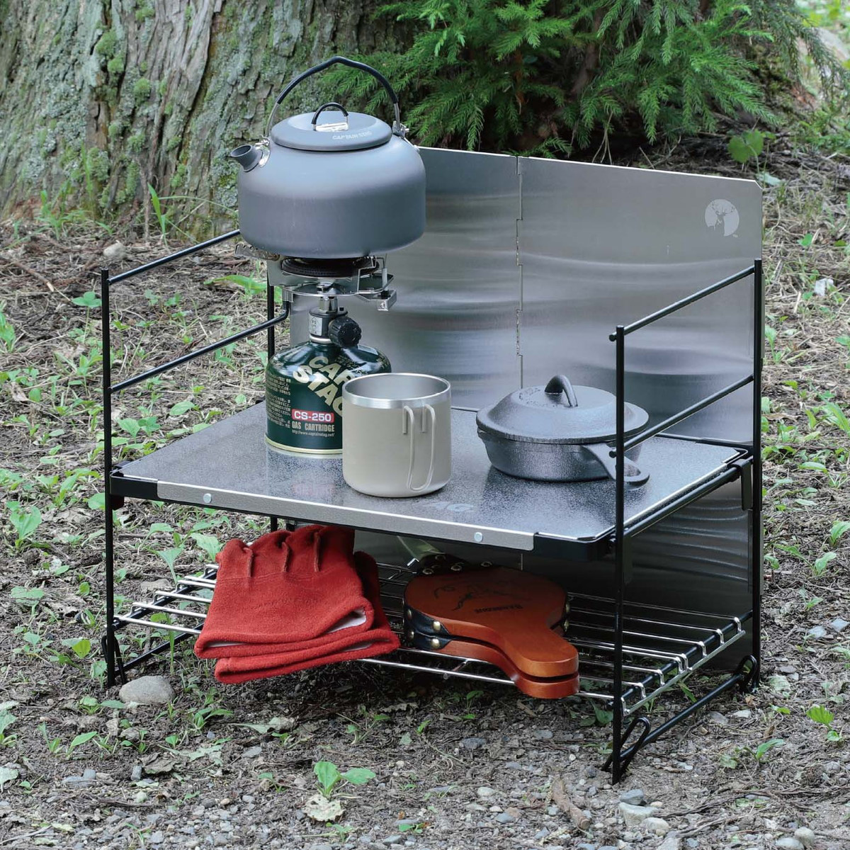 ヴィンテージ 折りたたみ式 アウトドアテーブル センターテーブル