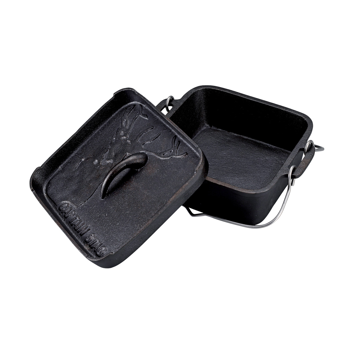 角型ダッチオーブン18cm - アウトドア・キャンプ用品 - キャプテンスタッグ