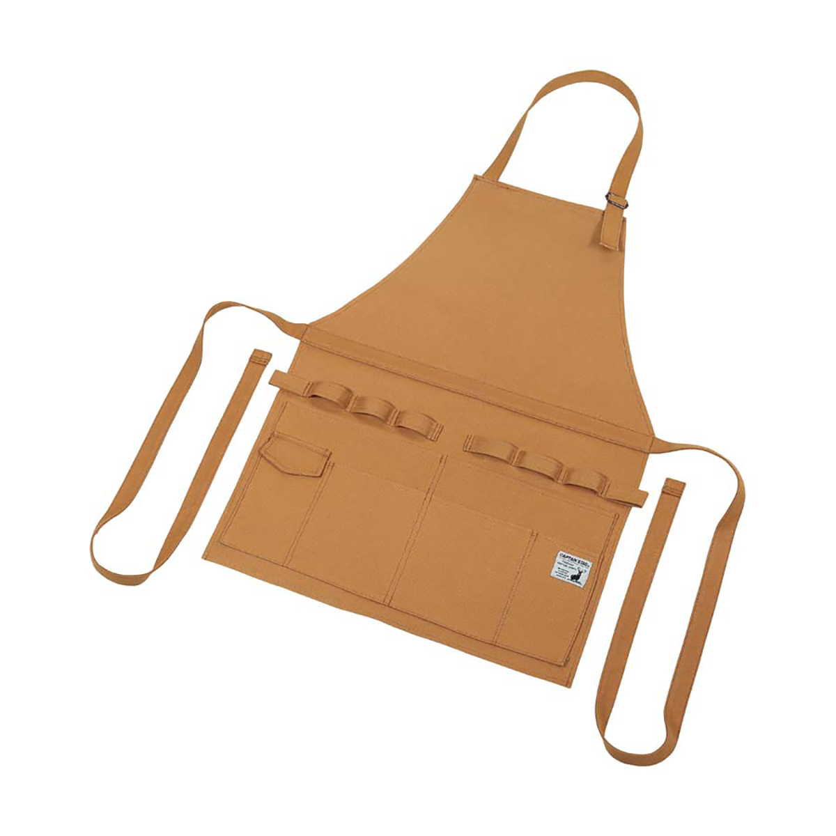 フィールド エプロン ロング (ブラウン) - アウトドア・キャンプ用品