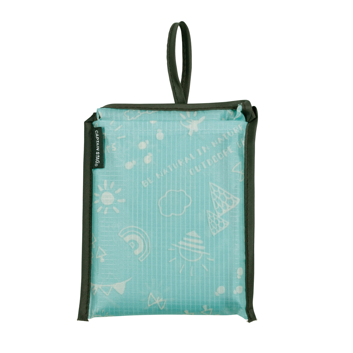 ブランシュ コンパクトエコバッグ （ミント） - アウトドア・キャンプ