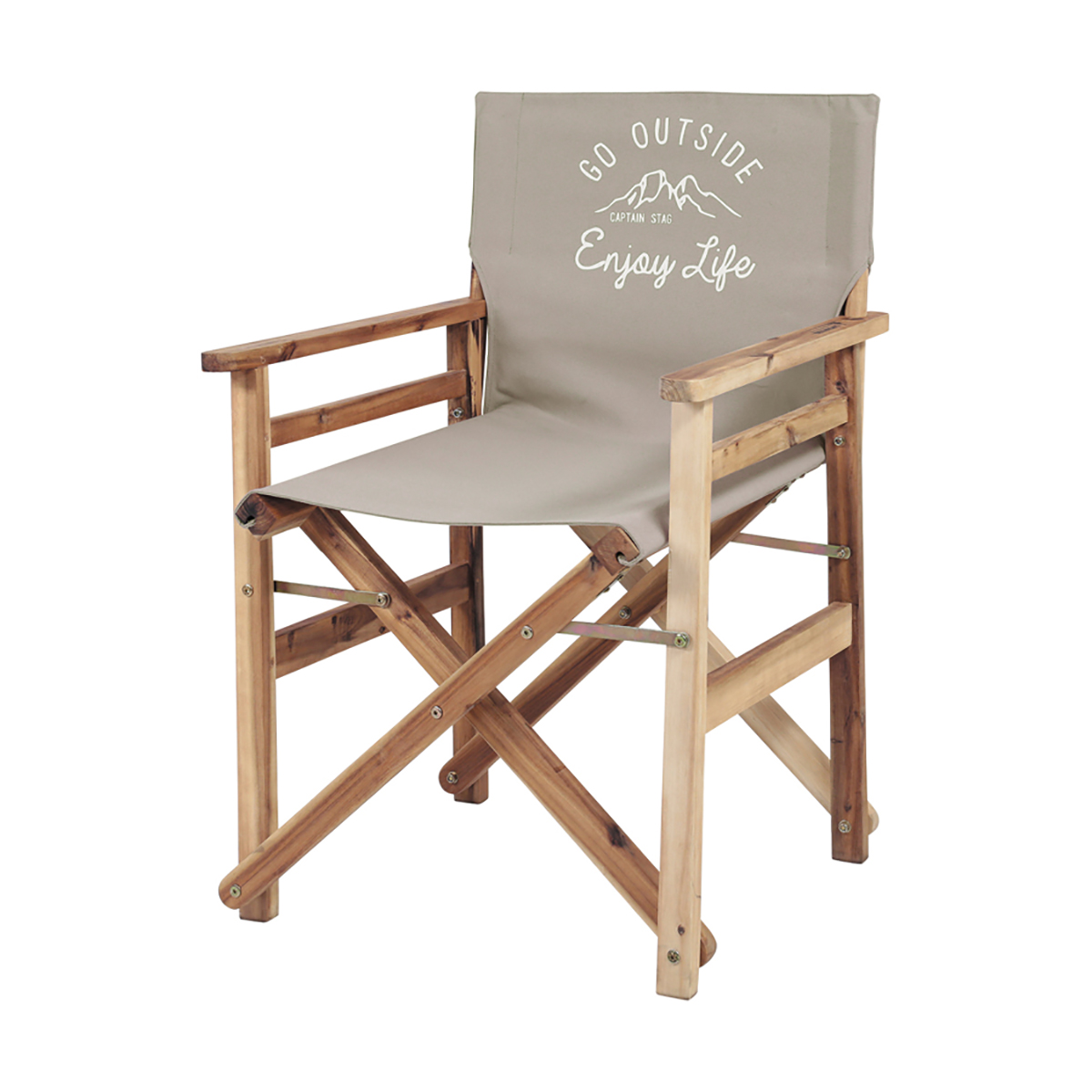 モンテ FDディレクターチェア(カーキ) - アウトドア・キャンプ用品